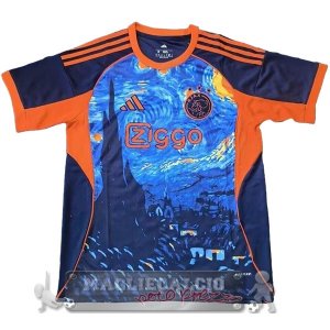 Thailandia Speciale Maglia Ajax 2025 2026 Blu Arancione