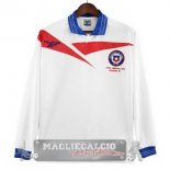 Away Manica lunga Maglia Calcio Chile Retro 2022