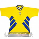 Home Maglia Calcio Svezia Retro-1994 Giallo