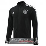 Giacca Lunga Zip Germania 2024 Nero Bianco