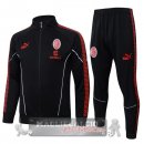 Set Completo Lunga Zip Giacca AC Milan 2025 2026
