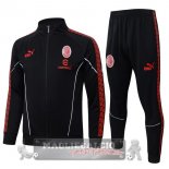 Set Completo Lunga Zip Giacca AC Milan 2025 2026