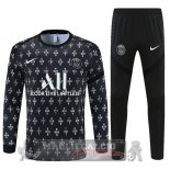 Paris Saint Germain Insieme Completo nero bianco Giacca 2021-22