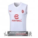 Formazione Senza Maniche AC Milan 2023-24 Bianco Rosso