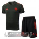 Set Completo Formazione Maglia Bayern Monaco 2025 2026 Verde Navy Nero