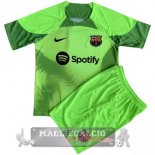 Portiere Maglia Calcio Set Completo Uomo Barcellona 2022-23