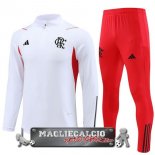 Flamengo Set Completo Bambino Bianco I Rosso Felpa Da Allenamento 2022