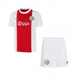 Ajax Set Completo Bambino Maglia Calcio Home 2021-22