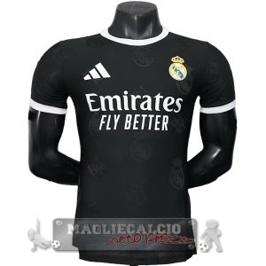 Speciale Giocatori Maglia Real Madrid 2025 2026 Nero I Bianco