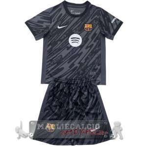 Portiere Conjunto De Bambino Barcelona 2024 2025 Nero