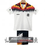 Germania Retro Set Completo Bambino Maglia Calcio Home 1994