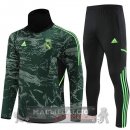 Real Madrid Insieme CompletoVerde Nero Bambino Giacca 2022-23