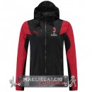 Giacca a vento AC Milan 2023-24 Nero Rosso