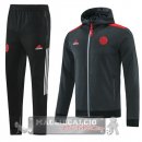 Bayern Monaco Insieme Completo nero grigio navy Giacca 2021-22