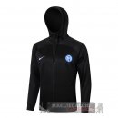 Felpa Cappuccio Inter Milan 2024 2025 Nero