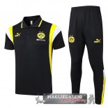 Set Completo POLO Borussia Dortmund 2023-24 Nero Giallo