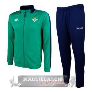 Real Betis Insieme Completo Verde Nero Giacca 2018-19