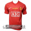 Home Maglia Calcio Manchester United Retro 2007-2008