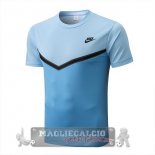 Formazione Maglia Calcio Nike 2022-2023 Blu Luce