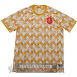Paesi Bass Formazione Maglia Calcio 2022 giallo