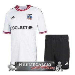 Colo Colo Set Completo Bambino Maglia Calcio Home 2023-24