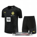 Borussia Dortmund Insieme Completo Bambino Formazione 2023-2024 Nero