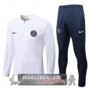 Paris Saint Germain Insieme Completo Bianco Blu Giacca 2022-23