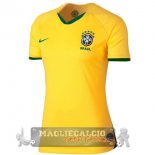 Brasile Donna Maglia Calcio Home 2019