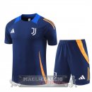 Formazione Set Completo Juventus 2024 2025 Blu Navy Arancione