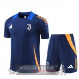 Formazione Set Completo Juventus 2024 2025 Blu Navy Arancione