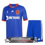 Universidad De Cile Set Completo Bambino Maglia Calcio Home 2023-24