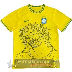 Thailandia Speciale Maglia Brasile 2026 Giallo Verde