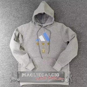Argentina I Grigio Felpe Con Cappuccio 2023