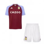 Aston Villa Bambino Maglia Calcio Home 2020-21