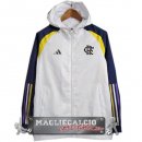 Flamengo Bianco Giallo Blu Giacca A Vento 2023-24