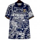 Tailandia Speciale Maglia Calcio Real Madrid 2023-24 Blu Bianco