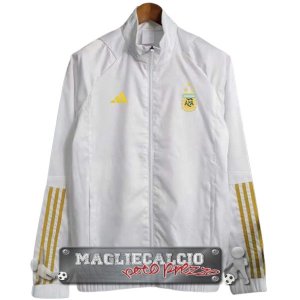 Giacca a vento Argentina 2023 Bianco Giallo