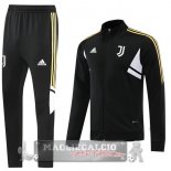 Juventus Insieme Completo Nero Bianco Giallo Giacca 2022-23