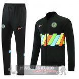 Inter Milan Insieme Completo Nero Giallo Giacca 2022-23
