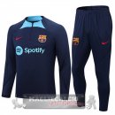 Barcellona Insieme Completo Blu IIIIII Navy Giacca 2022-23