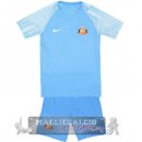 Sunderland AFC Set Completi Bambino Maglia Calcio Away 2022-23 Blu