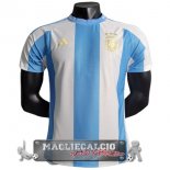 Thailandia Concetto Giocatori Maglia Calcio Argentina 2024 Azul Bianco