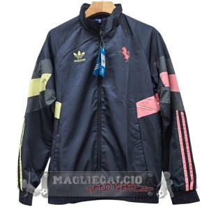 Giacca a vento Juventus 2024 2025 Blu Navy Rosa