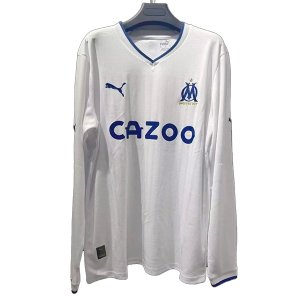 Tailandia Home Manica lunga Maglia Calcio Olympique de Marseille 2022-23