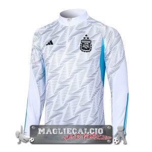 Felpa Da Allenamento Argentina 2023 Bianco Blu