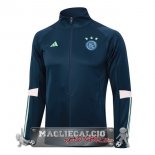 Ajax Blu Navy Rosa Giacca Lunga Zip 2023-24