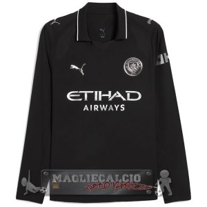 Thailandia Away Manica lunga Manchester City 2025 2026