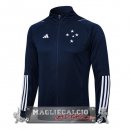 Cruzeiro Blu Navy Giacca Lunga Zip 2023-24