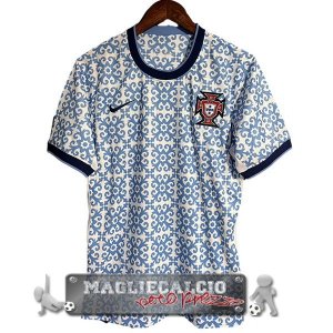 Thailandia Maglia Calcio Portogallo Pre partita 2024 Blu