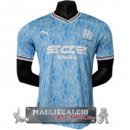 Tailandia Speciale Giocatori Maglia Calcio Olympique de Marseille 2023-24 Blu